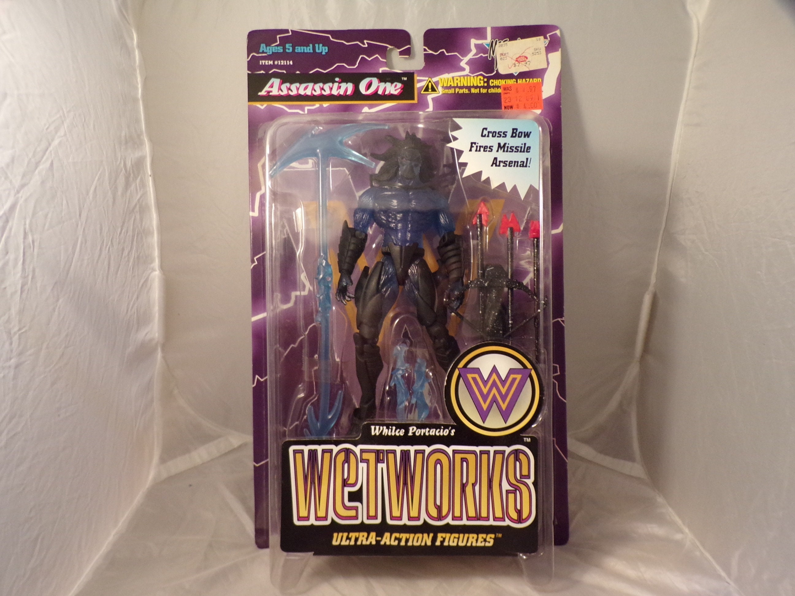 Mcfarlane Toys 【Assassin One】 Wetworks Assassin One (Blue) Ultra-Action Figure - AF3 | eBay