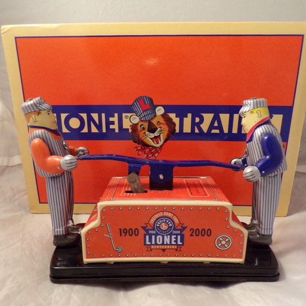 2000 Schylling Lionel Trains Handcar Tin Toy Numbered
