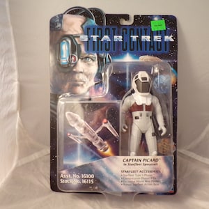 1996 Playmates Star Trek First Contact Captain Picard In Starfleet Spacesuit