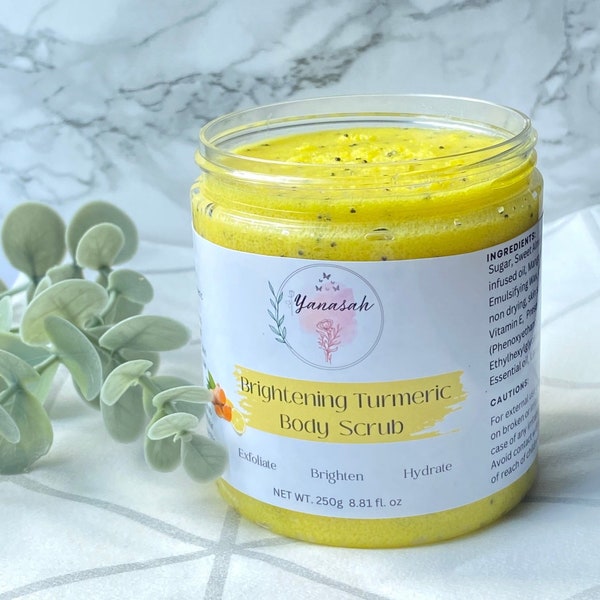 Vegan Body Scrub Etsy