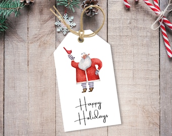Santa Gift Tags / Printable Christmas Tags