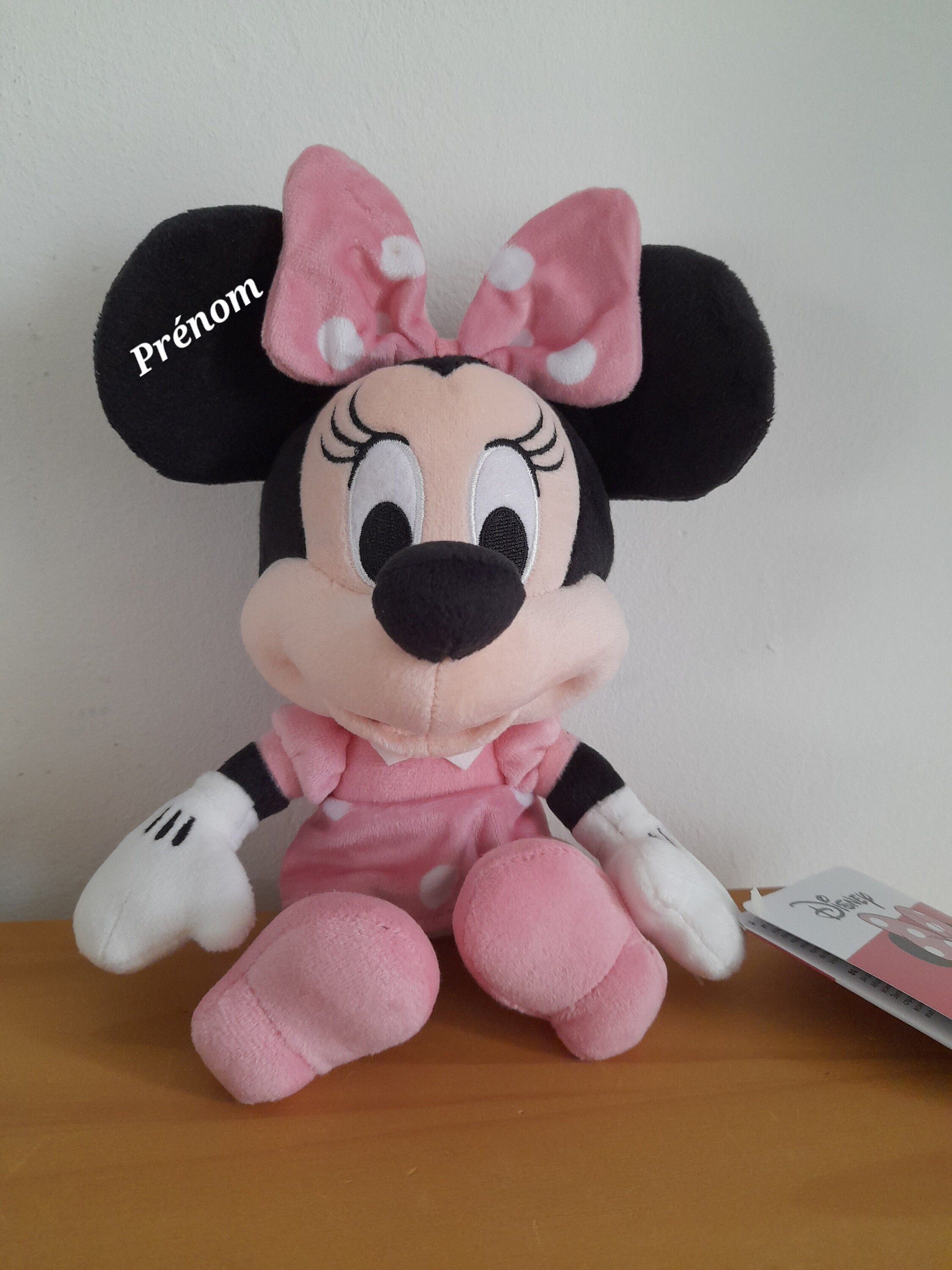 Doudou Disney Minnie personnalisé