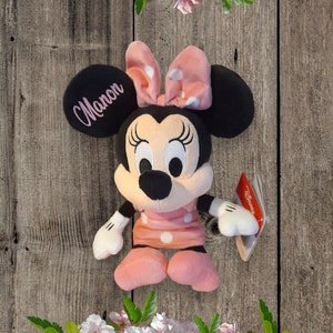 Peluche Disney Minnie personnalisé avec prénom de votre choix image 3