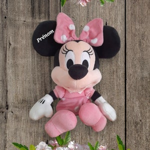 Disney Minnie soft toy personalized with first name of your choice