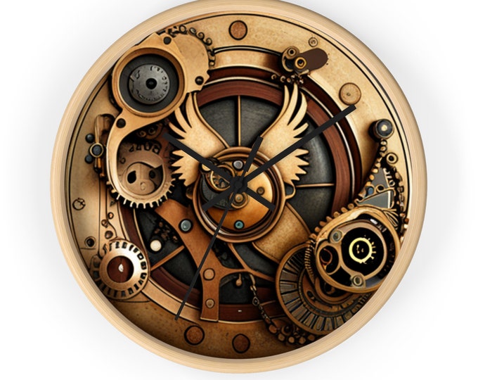 steampunk Wall Clock