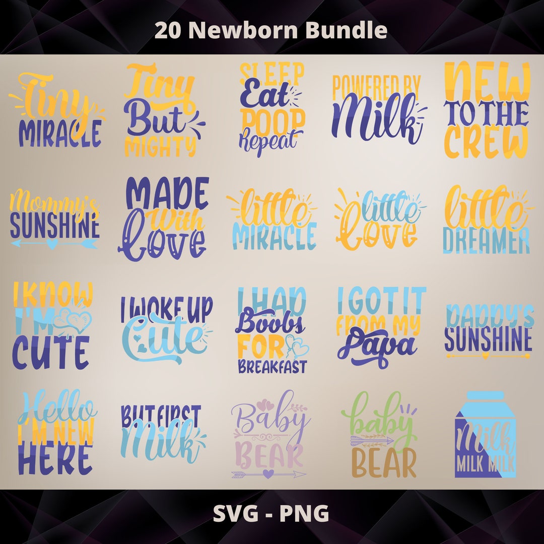 Baby SVG Bundle Baby Onesie SVG Funny Baby Svg Baby Newborn - Etsy