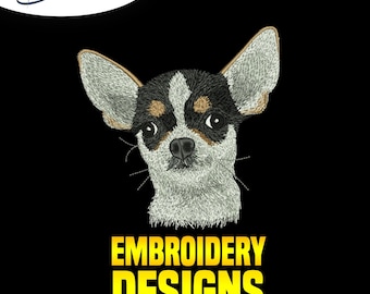Chihuahua Dog Embroidery Designs | Dachshund Dog Machine Embroidery Designs | PES Digital File | Digital download