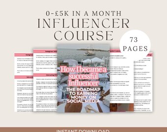 Influencer & Content Creator Course