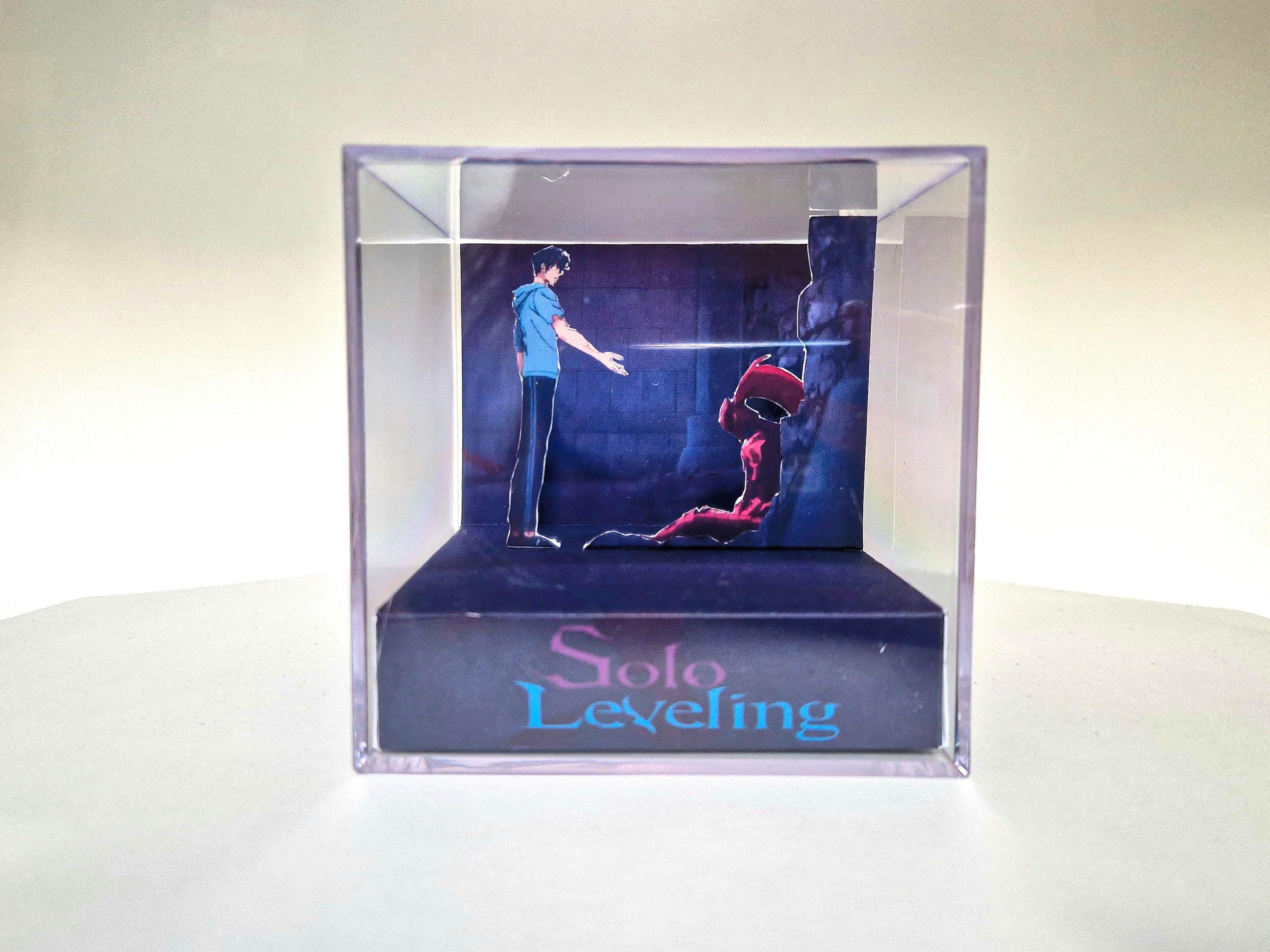 Solo Leveling Anime Cube - Arise Scene - Handmade Gift for Anime Lovers