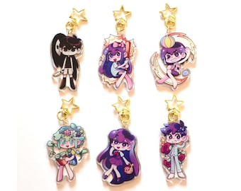 OMORI KEYCHAINS double face