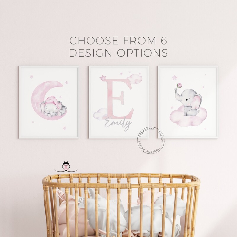 Baby Elephant Nursery - Etsy