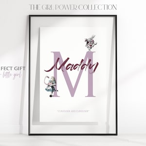 Alice in Wonderland Quote Print | Alice Wall Art | Alice in Wonderland Nursery Decor | Wonderland Quote | Mad Hatter Nursery Wall Art