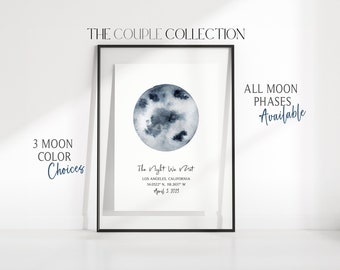 Custom Moon Phase Print | Night We Met Astrology Gift (Digital Download)