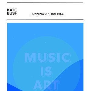 Kate Bush - Running Up That Hill - wall art