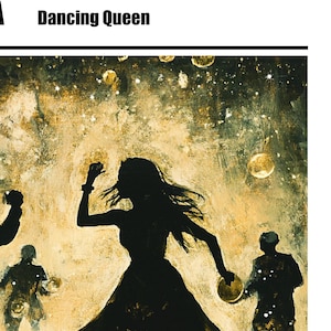 ABBA - Dancing Queen - wall art