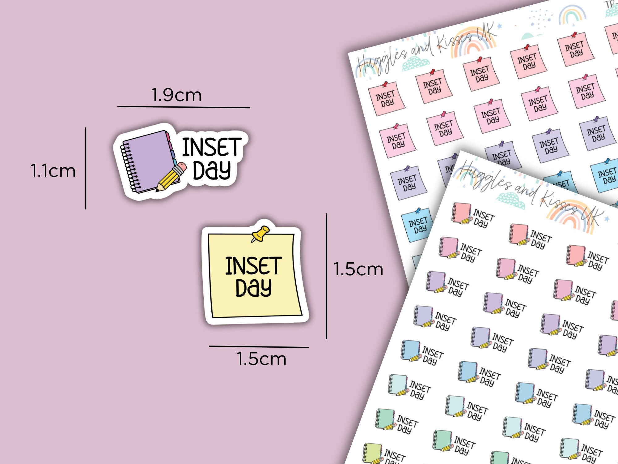 Inset Day Planner Sticker | School Inset Planning | Reminder Planner ...