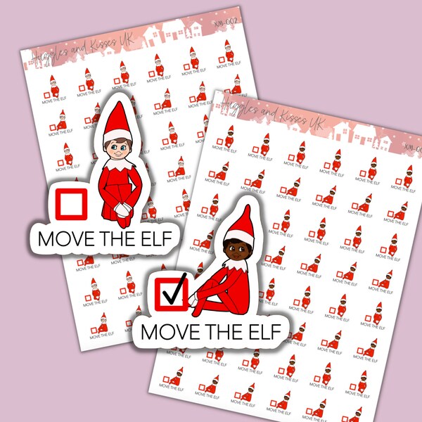 Elf Stickers - Etsy