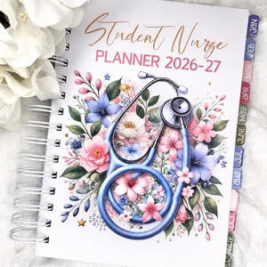 2026 Student Nurse Diary A5 – Week-to-View Planner for Nursing Students