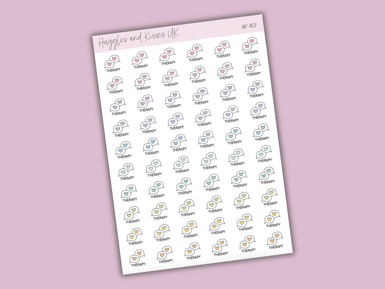 Therapy Appointment Reminder Planner Stickers | Therapist | Counselling ...