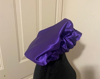 Black and Purple Bonnet