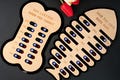 Personalized Dogs/Cats Feeding Tracker Sign. Custom Wood Toggle Chart. Breakfast/Dinner Pets Reminder Supplies. Medicine Tracker for Pets product logo