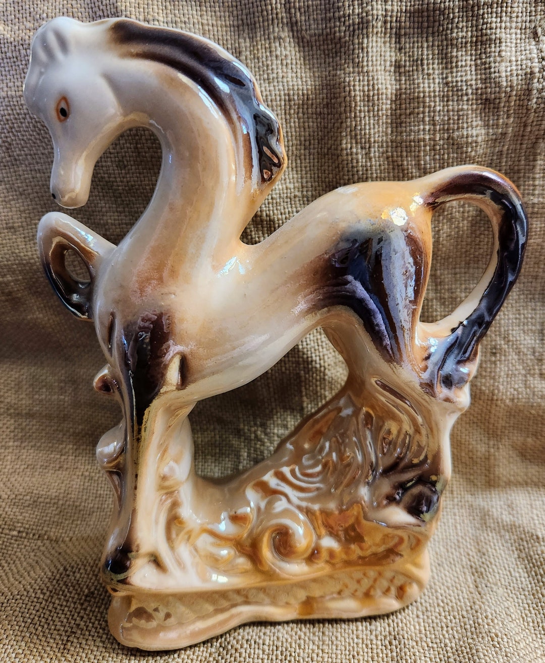 Vintage Horse Figurine Made in Brazil Etsy