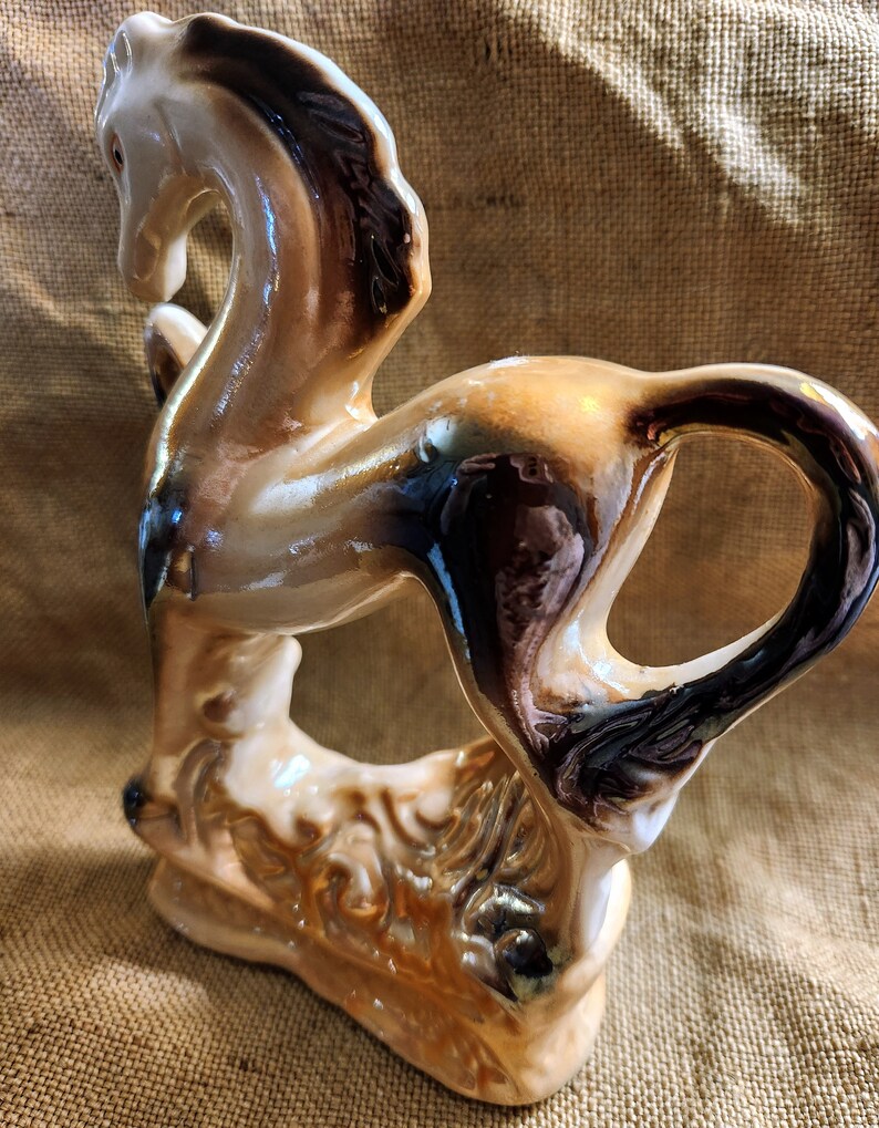 Vintage Horse Figurine Made in Brazil Etsy