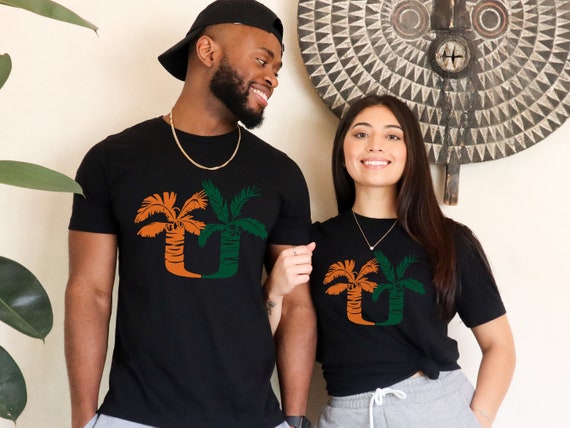 T-shirt Femme CEA Coton Avec Motif Palmiers - Taille M, Vert, Occasion Très Bon état