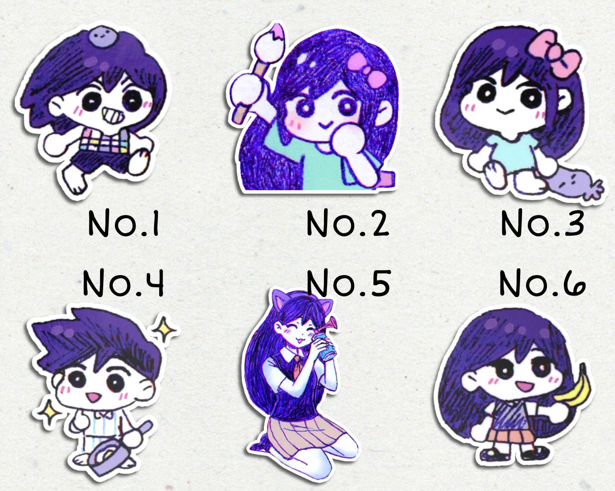 OMORI FARAWAY TOWN Character Acrylic Stands – OMOCAT