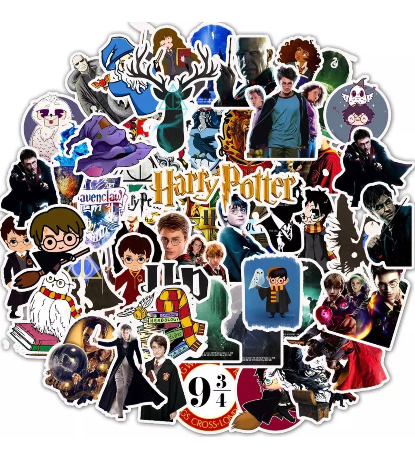 Harry Potter Solemnly Swear Chibi Vinyl Sticker - Paper House