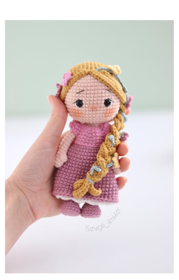 crochet rapunzel dress Crocheted Rapunzel Halloween Costume
