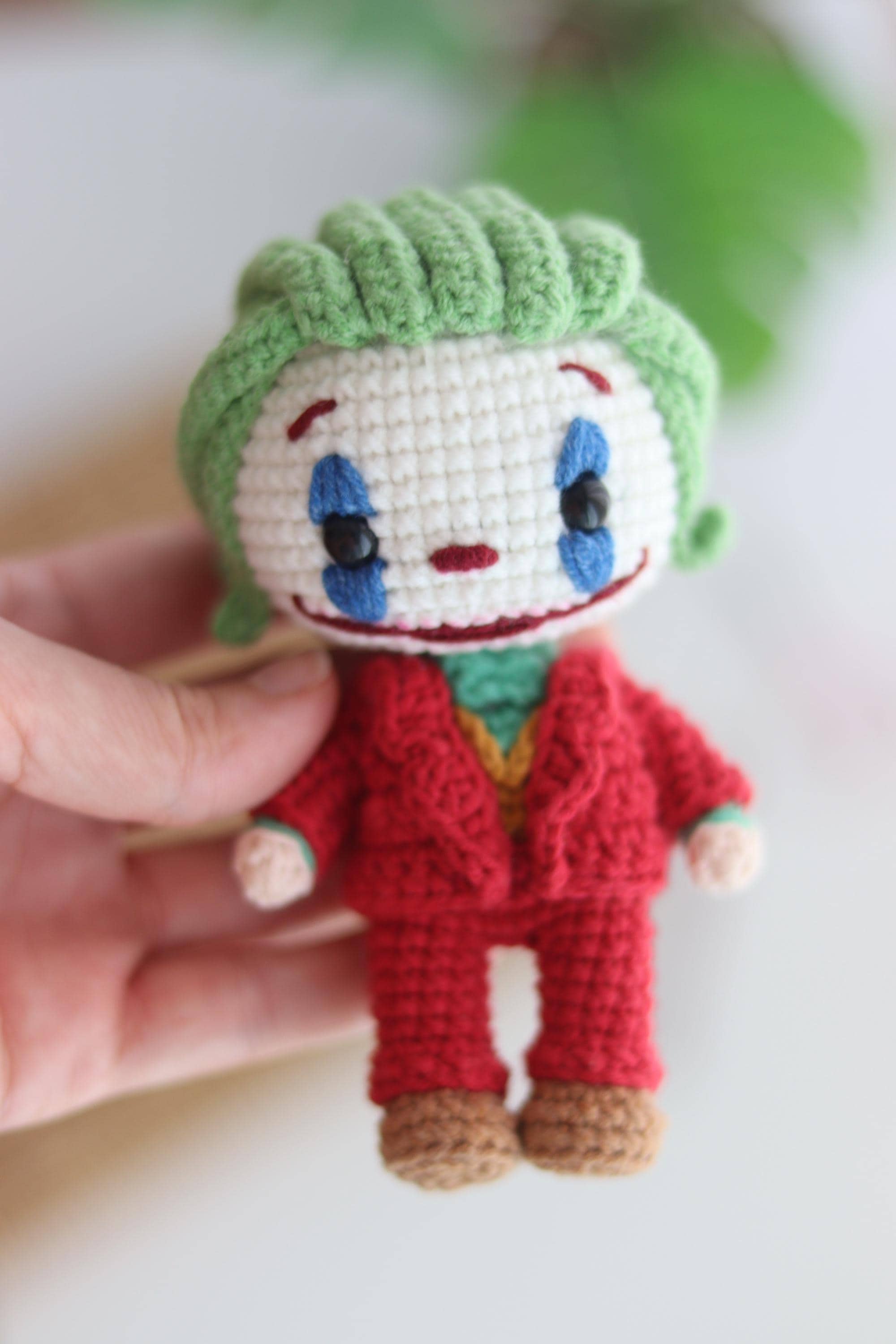 ジョーカーあみぐるみかぎ針編みパターン - Etsy 日本