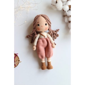 Cute Doll English Pattern