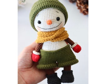 Snowman English Pattern