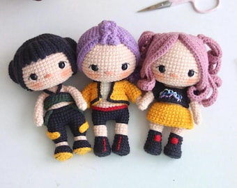 Patrón de crochet Cazadores de demonios (Inglés, más de 150 fotos)
