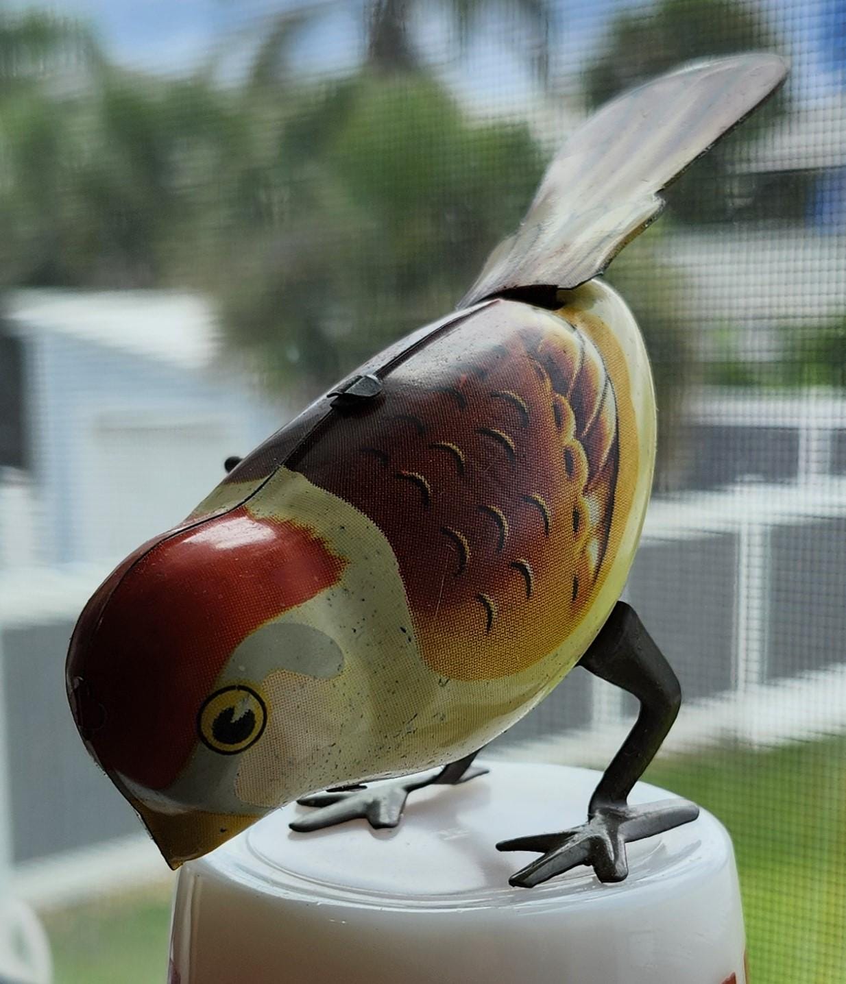 Bird's Holiday Sniper Sparrow Mini Figure Common Sparrow