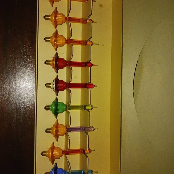 Vintage Sterling Bubble Lights