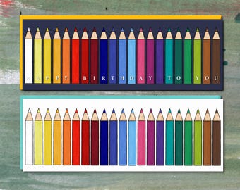 Artist Birthday Card, Art Birthday Card, Art Student Card, Art Material Card, Colour Swatches, Paint Palette, Colour Swatch Card, Pride Card