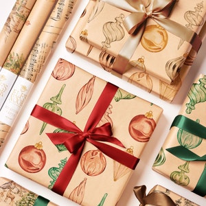 Mix&Match Bundle di carte da regalo / Scegli il tuo set di carte da regalo ecologiche per regali di Natale dalla collezione natalizia di ELF'S NOOK