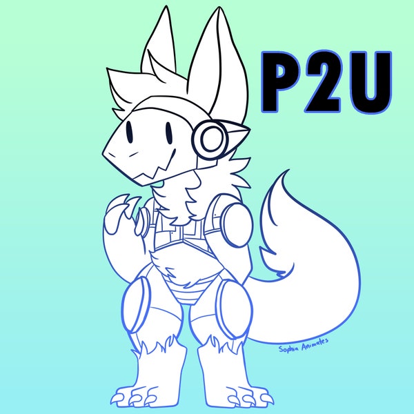 Protogen Base Furry - Etsy