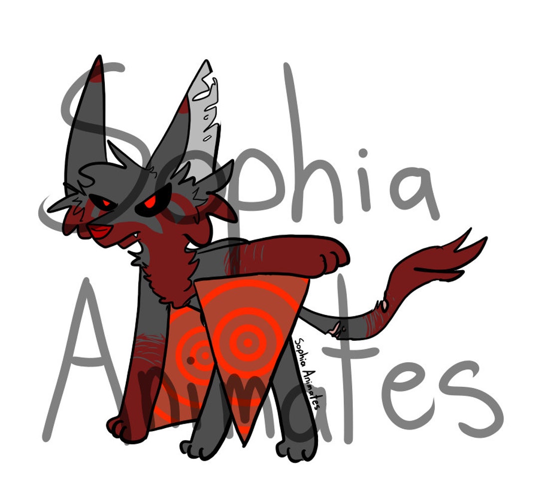 Bat Fennec Fox Hybrid Adopt Etsy
