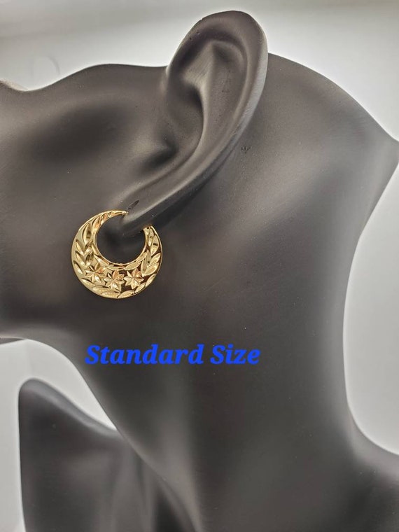 Classic Gold Plated Nattiyan Earrings - Etsy