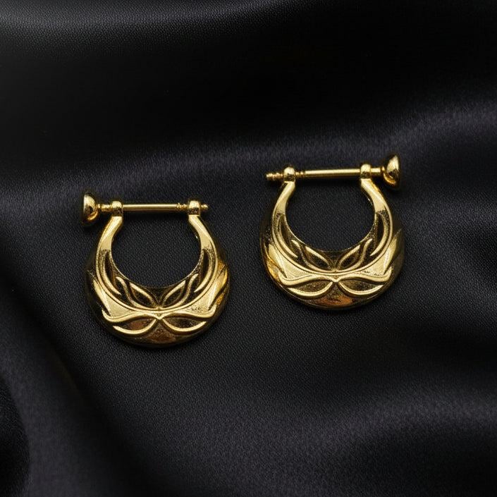 Nattiyan Earrings Gold - Etsy - Page 2