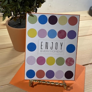 One of a kind handmade card for those special people in your life