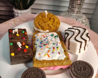 Dessert candle '90s nostalgia snack special