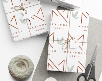 Papel de regalo personalizado Papel de regalo personalizado Papel de logotipo personalizado Papel de regalo de logotipo comercial Papel de regalo de logotipo personalizado Rollo u hoja