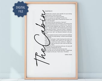 ACOTAR Chapter 55, The Cabin Print: Sarah J Maas (Digital Download)