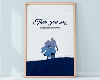 ACOTAR "There You Are" Poster: Night Court Printable (Digital Download)