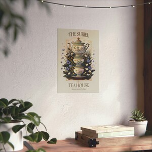 The Suriel Tea House Print: ACOTAR Art, Night Court Poster image 4