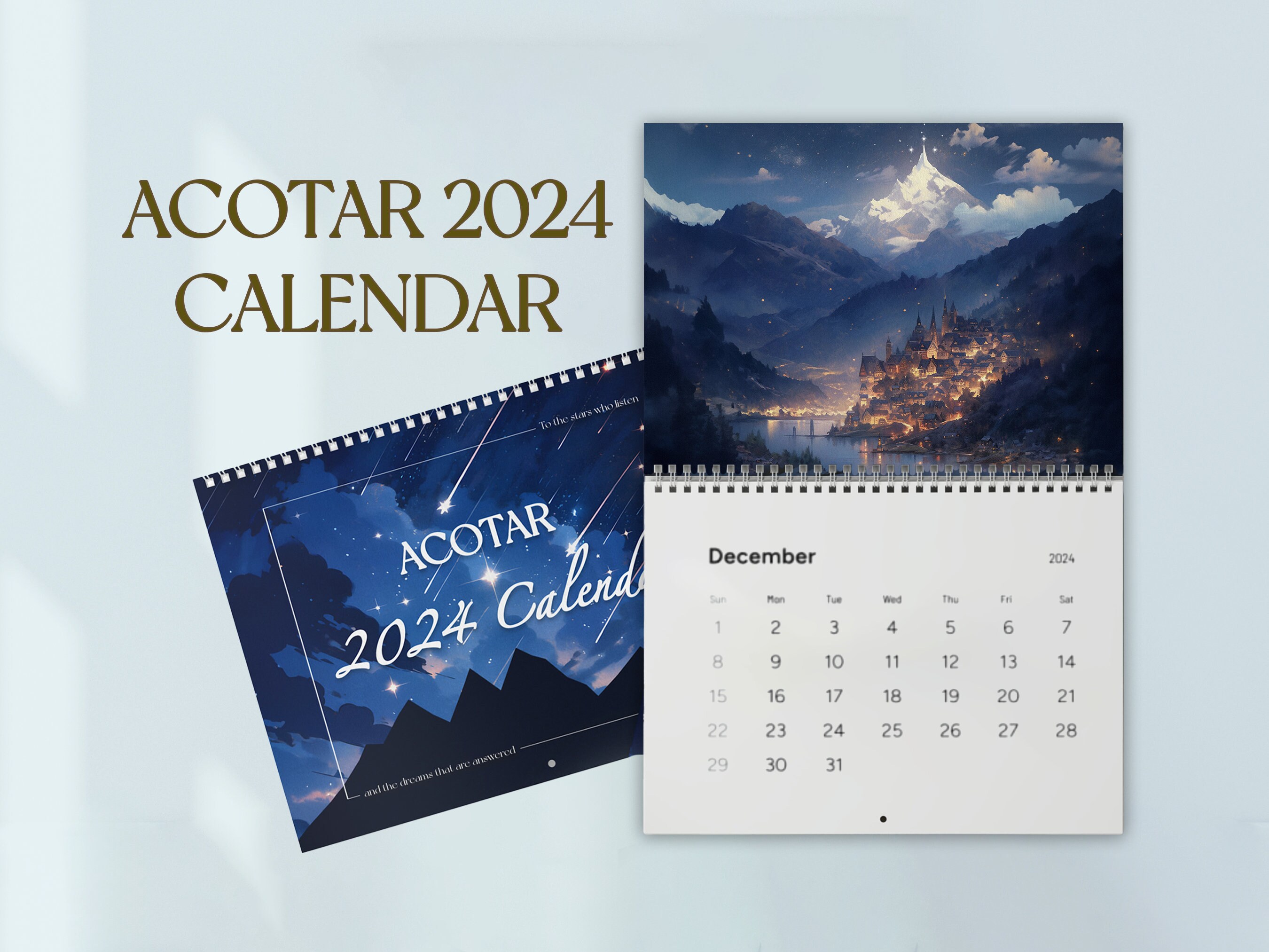 Old Thorns Christmas 2024 Calendar Caryn Merridie
